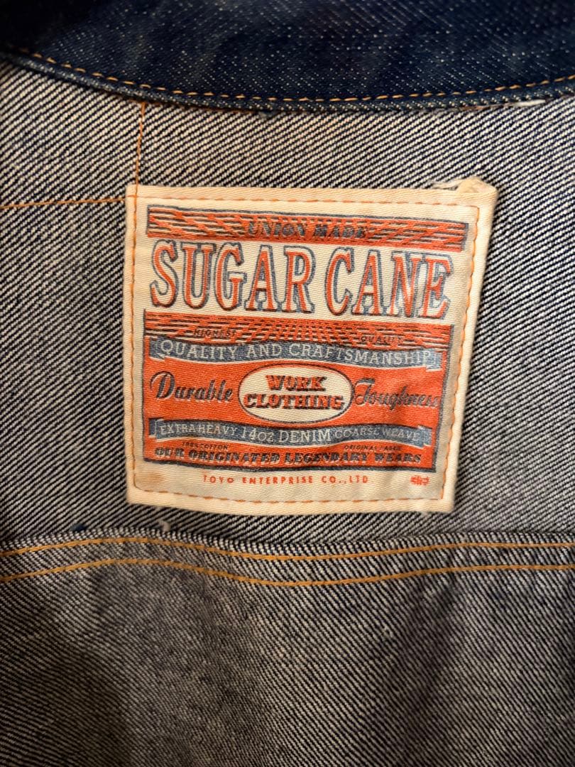 SUGAR CANE シュガーケーン 2ndデニムジャケット東洋エンタープライズ