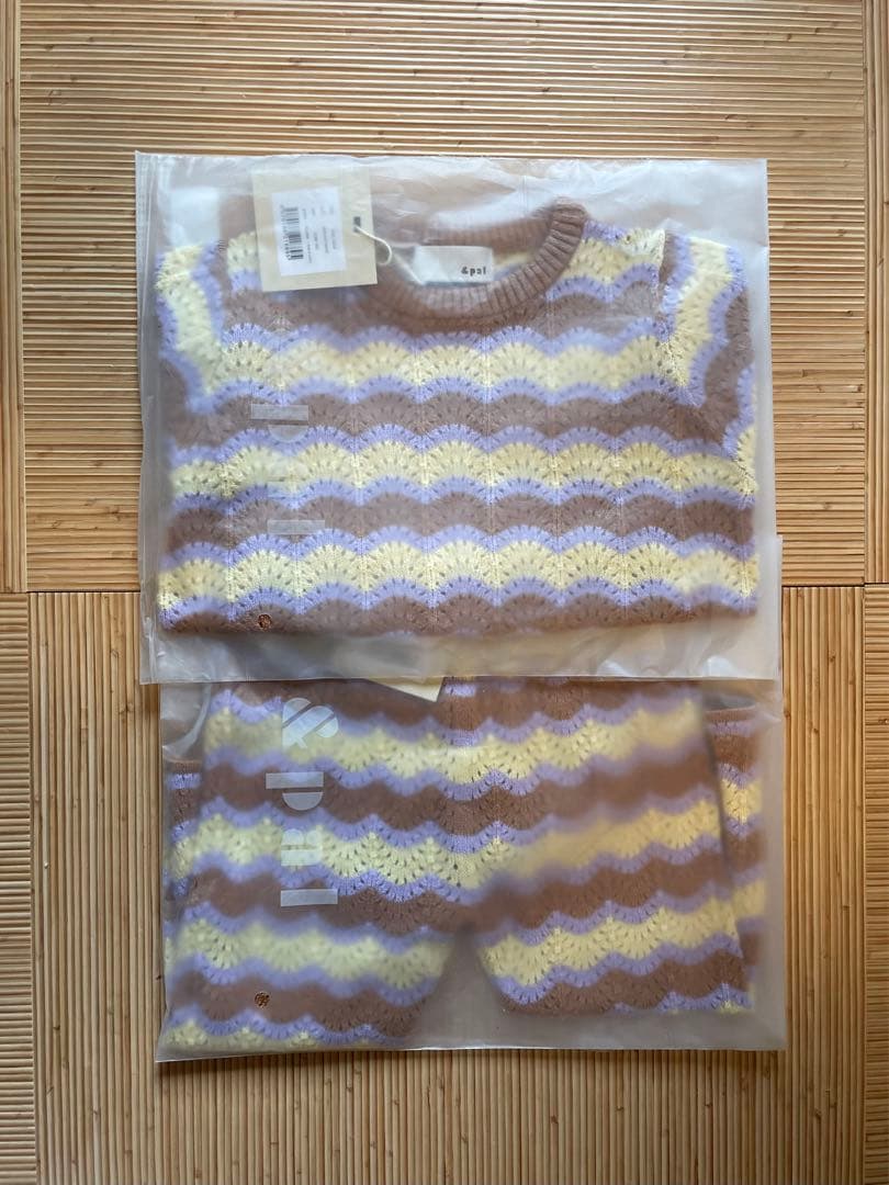 &pal アンドパル トップス•パンツ セット【新品】