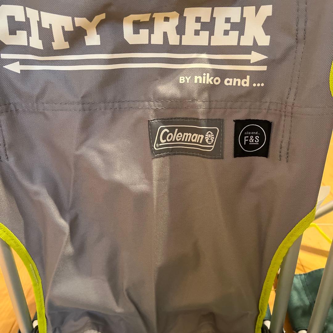 コールマン　ニコアンド　キャンプ　CITY CREEK グランドチェア