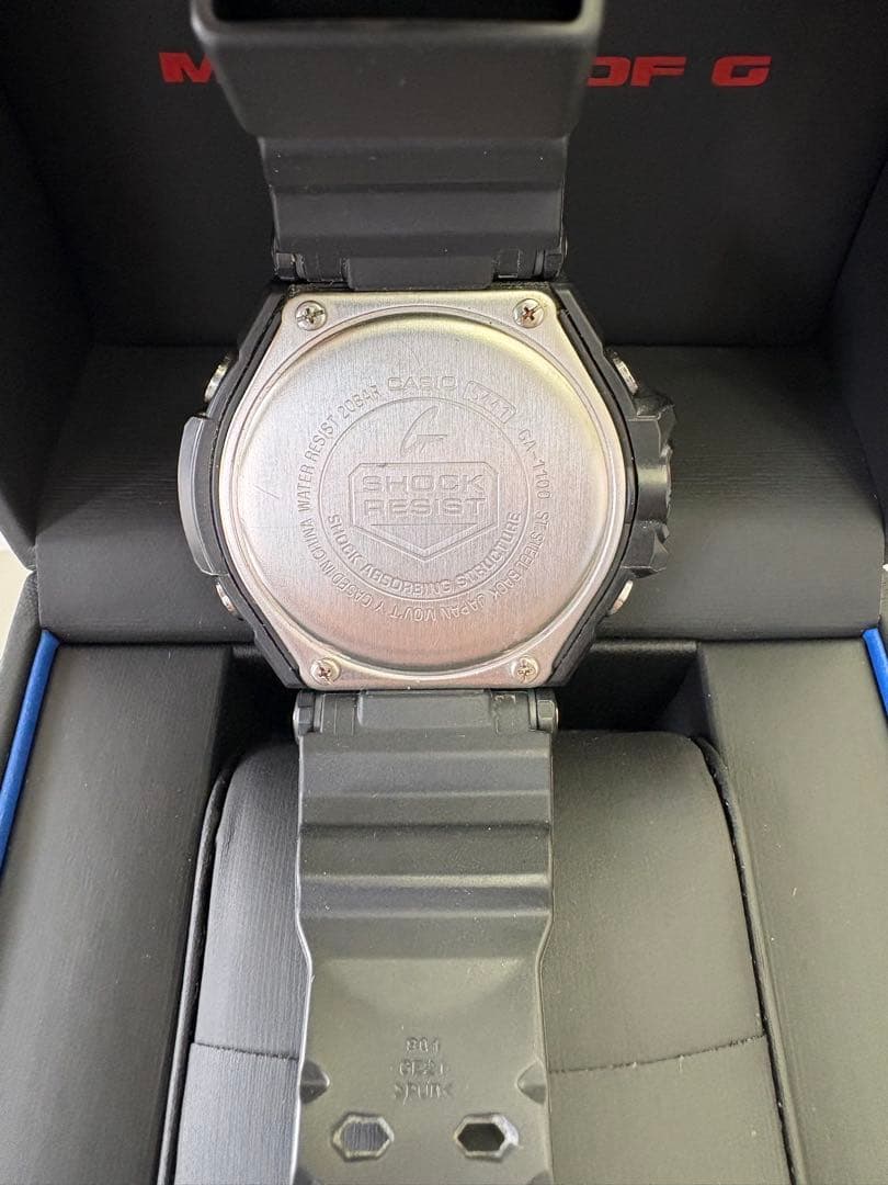 カシオ　G-SHOCK GA-1100-1AJF マスターオブG