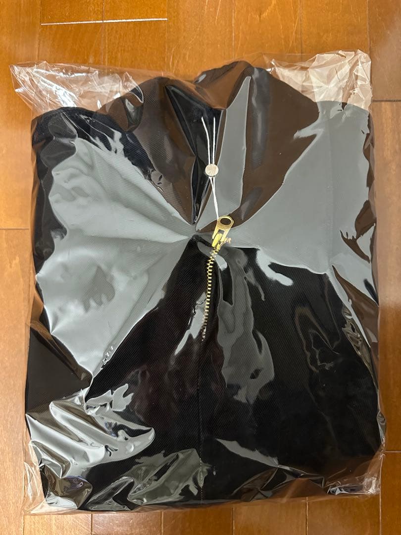 新品　COMOLI ブラックデニムジップショートジャケット　サイズ3