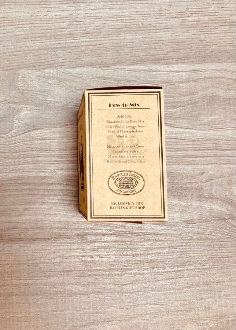 その他 RAFFLES HOTEL SINGAPORE SLING BASE MIX 6