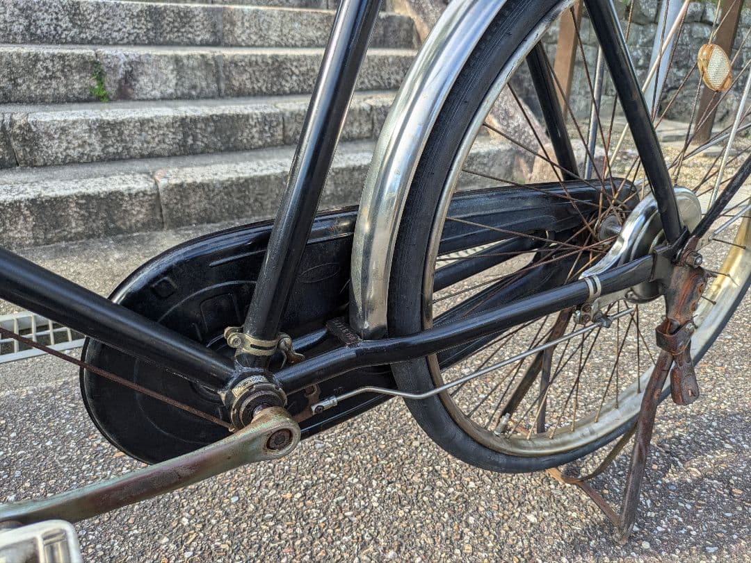 実用車 昭和 レトロ 自転車 ビンテージ ロッドブレーキ
