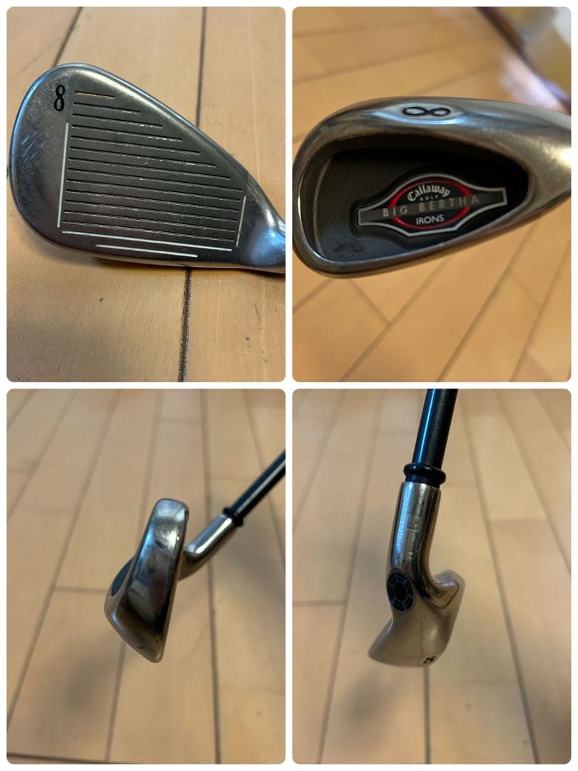 Callaway BIG BERTHA 初心者向けアイアン9本セット
