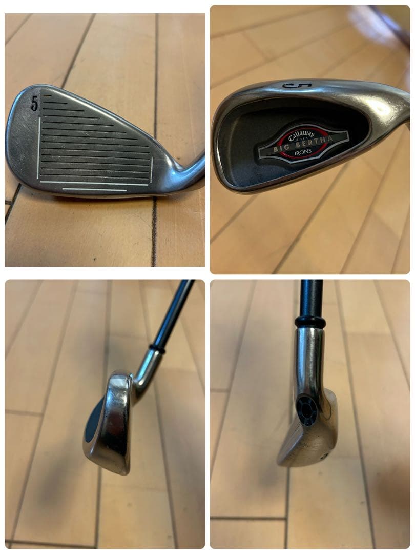 Callaway BIG BERTHA 初心者向けアイアン9本セット