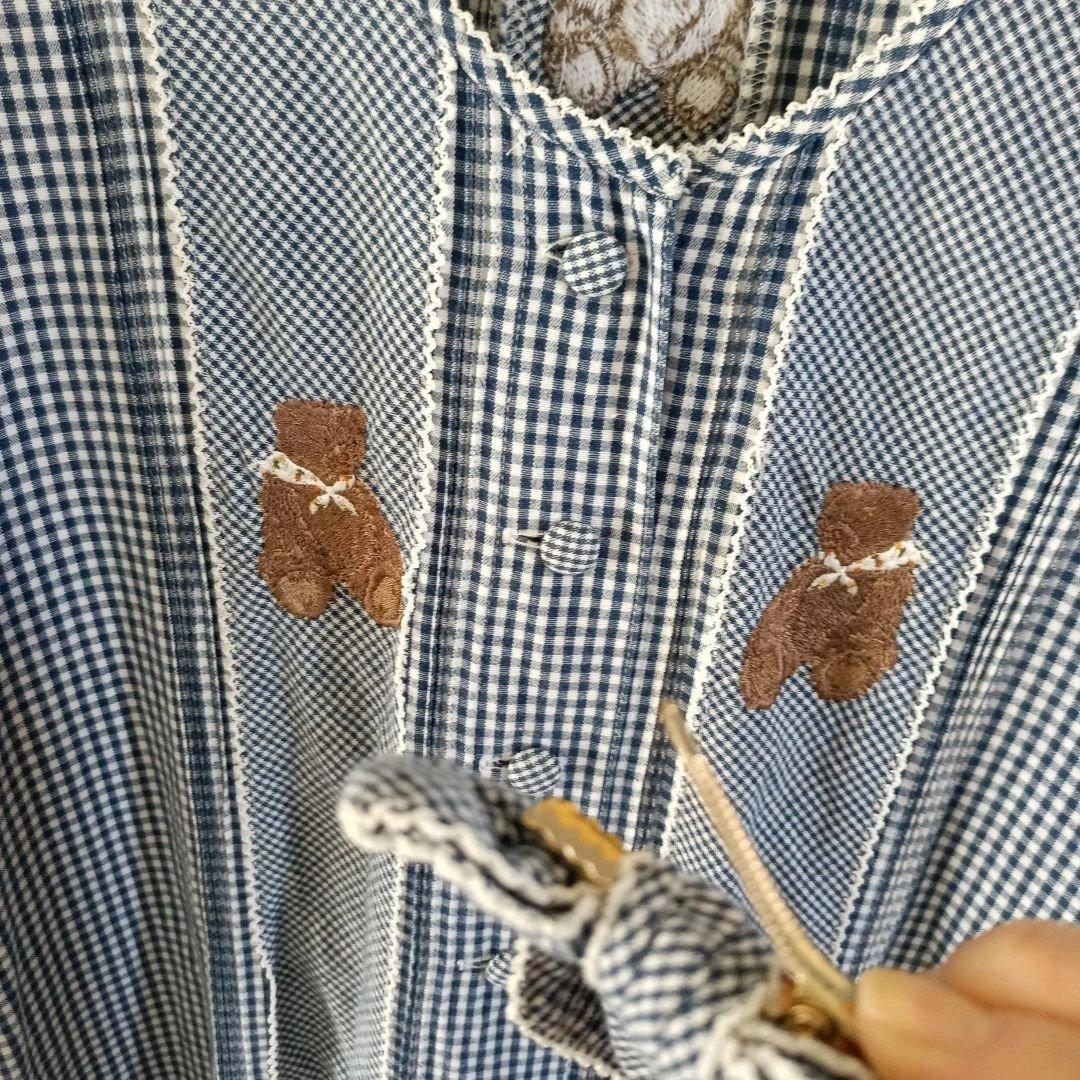 ♡ピンクハウス♡ギンガムチェック前開半袖ワンピース
