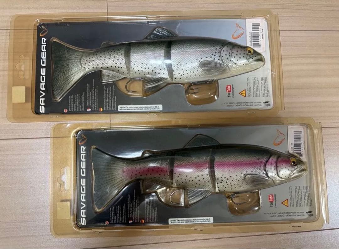 SAVAGE GEAR サベージギア ラインスルートラウト 30cm 2点セット