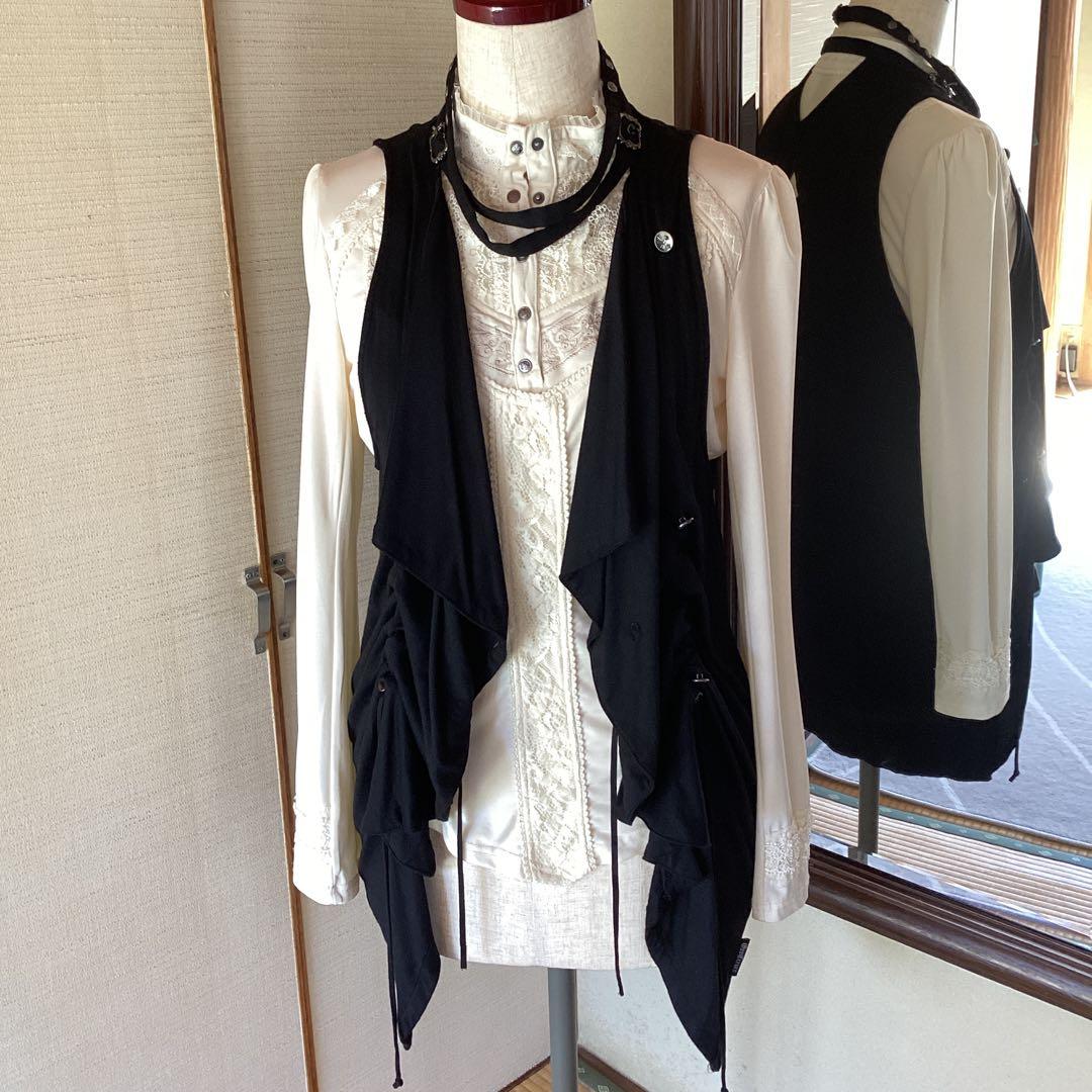 Ozz Croceブラック ジレ　商品番号【27】