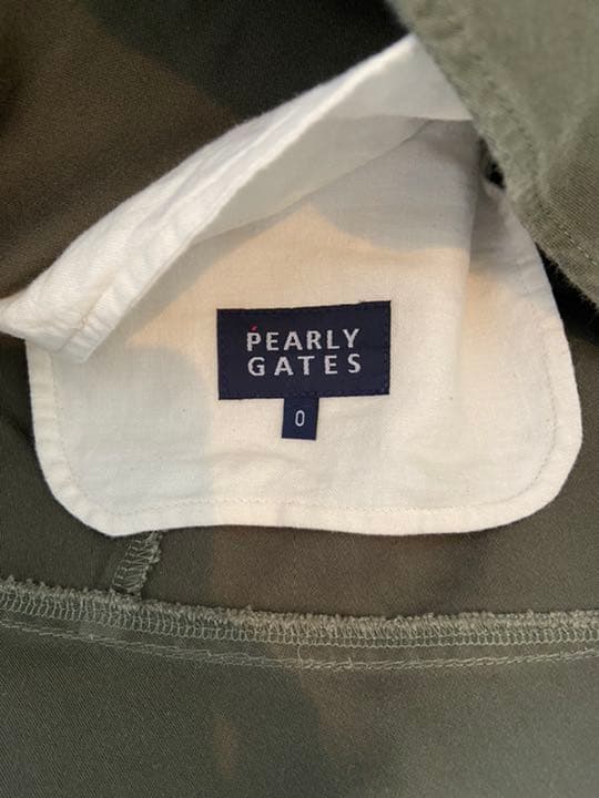 PEARLY GATES カーキ　ミニスカート