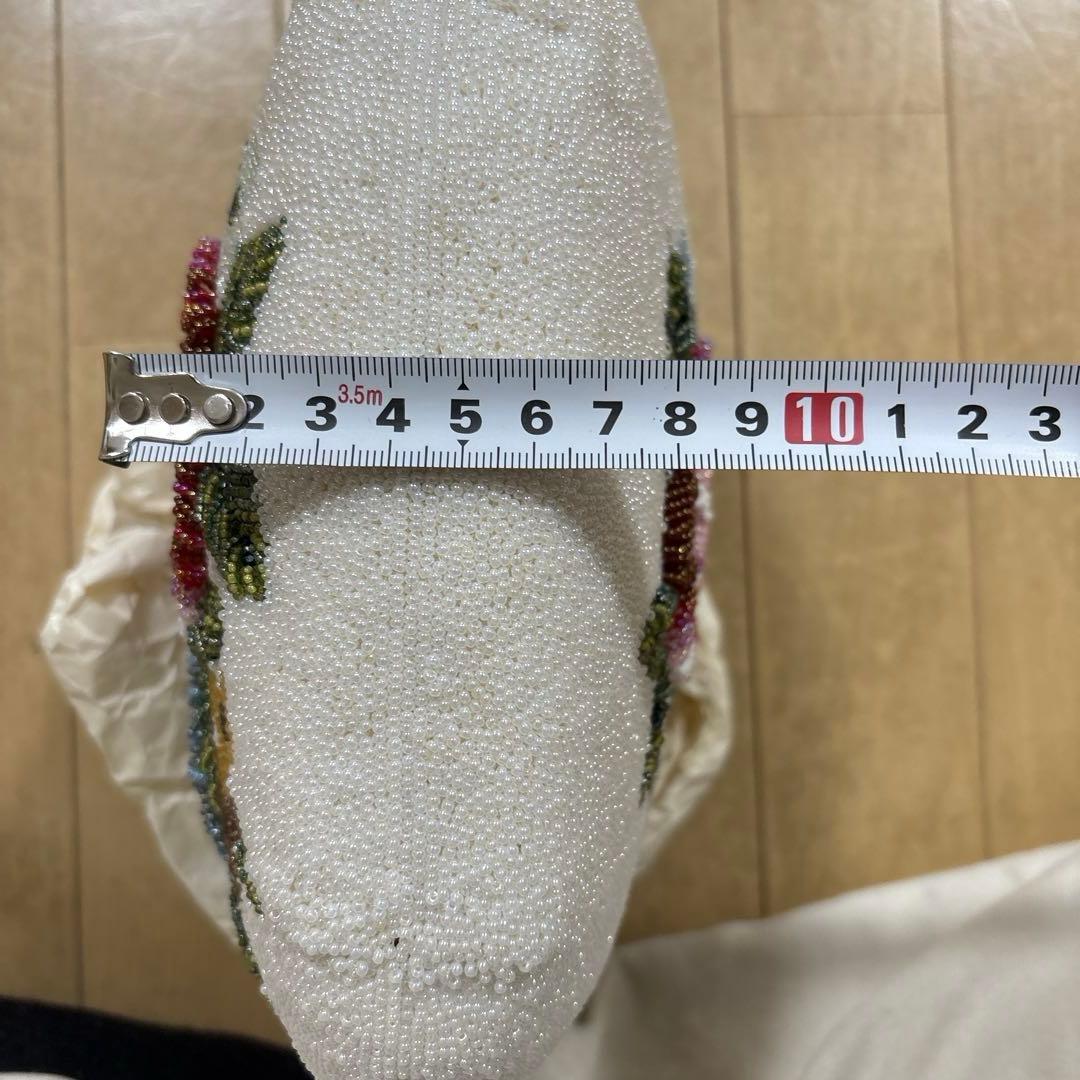 和装小物　ビーズバッグ　サンダル　ハンドバッグ　がま口　花柄