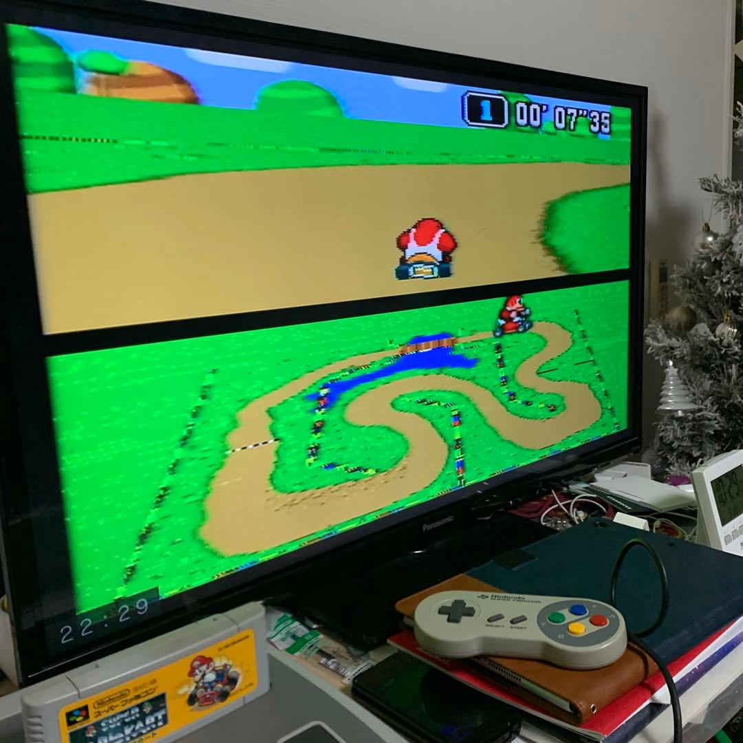 【起動確認済み】スーパーマリオカート　スーパーファミコン