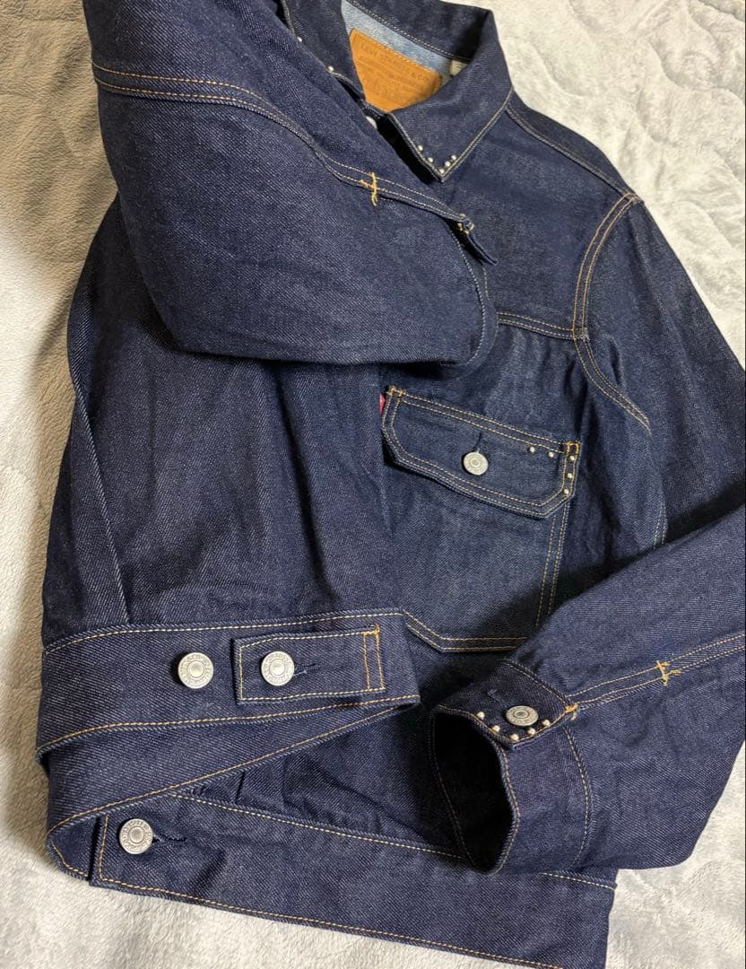 Levi's リジットデニムジャケット　TYPE 2nd スタッズ付き