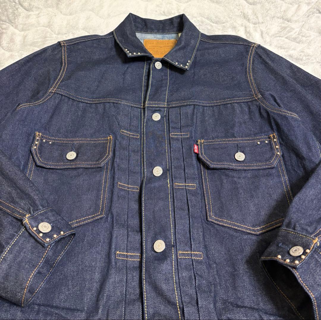 Levi's リジットデニムジャケット　TYPE 2nd スタッズ付き