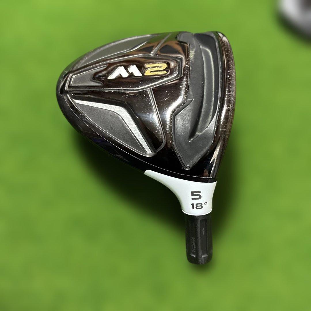 TaylorMade M2 5W、4U 純正シャフト＋ヘッド+カバー