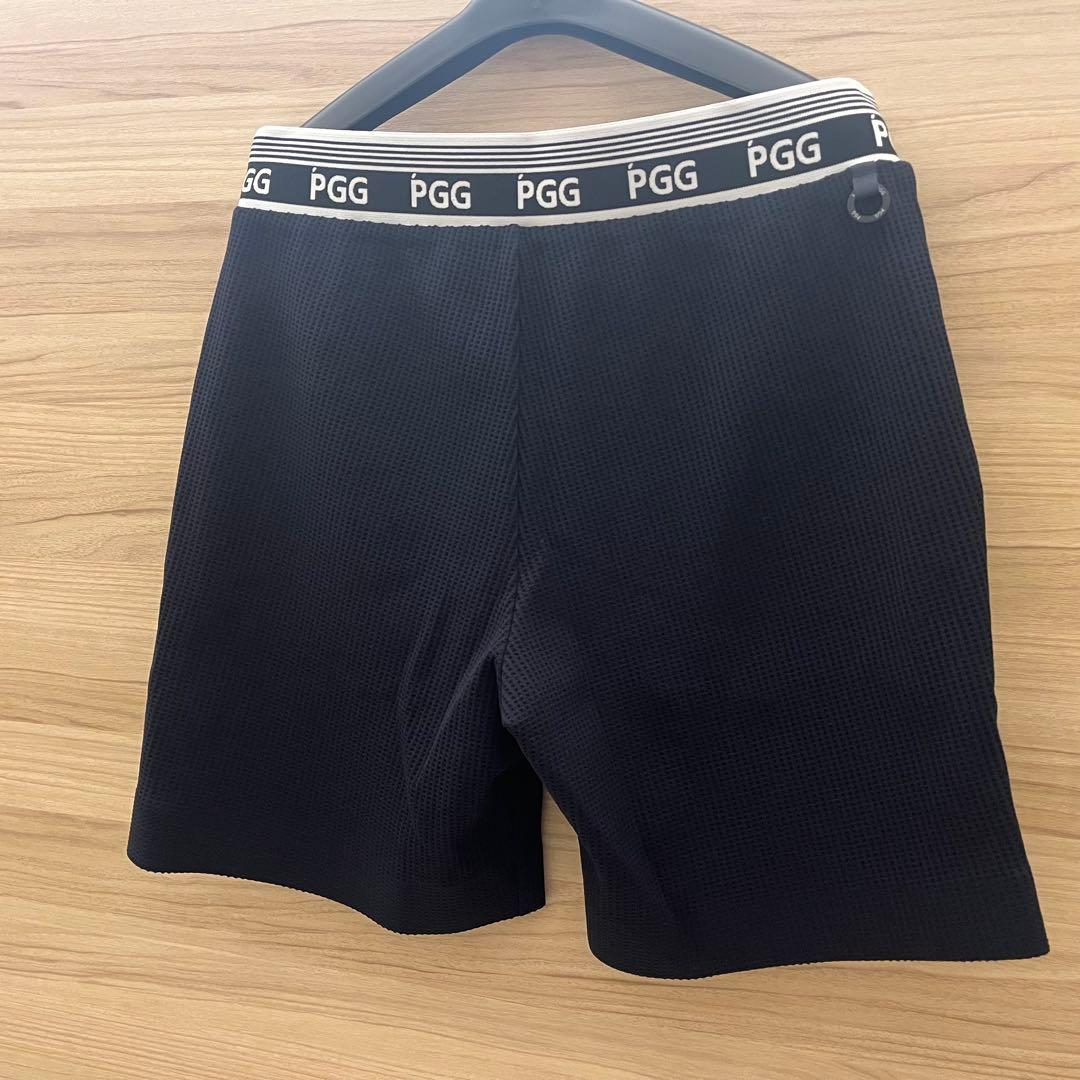 新品★28,600円 PGG パーリーゲイツ ロゴウエストショートパンツ ５