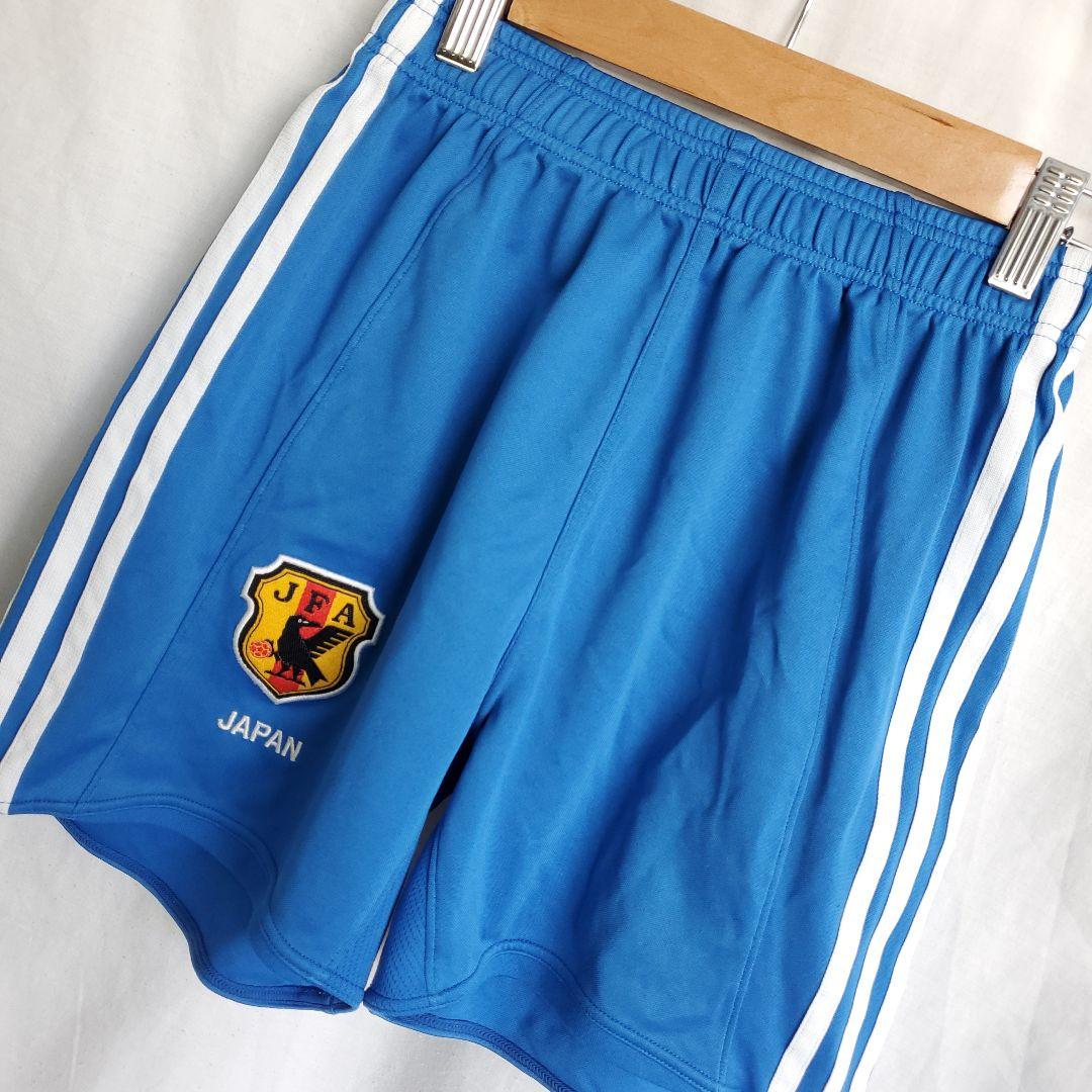 adidas 日本代表2007-2008 ユニフォーム パンツ ジュニア短パン青
