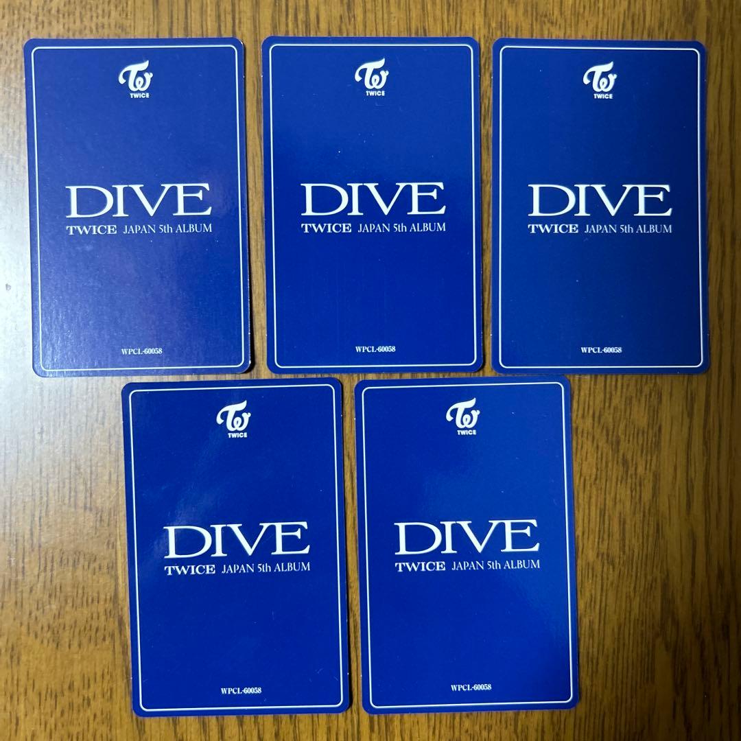 TWICE DIVE ソロ盤 MOMO盤 モモ盤 トレカ コンプ