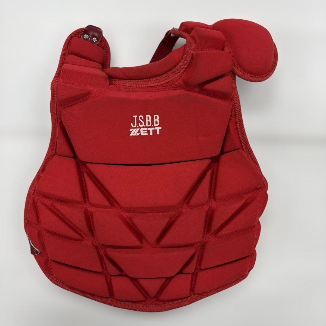 ZETT JSBB キャッチャー用防具セット 少年野球軟式用　ヘルメット付き