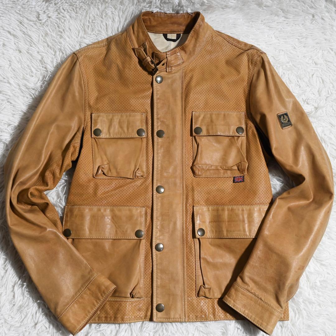 ベルスタッフ ゴールドラベル レザージャケット ブラッドジャケット