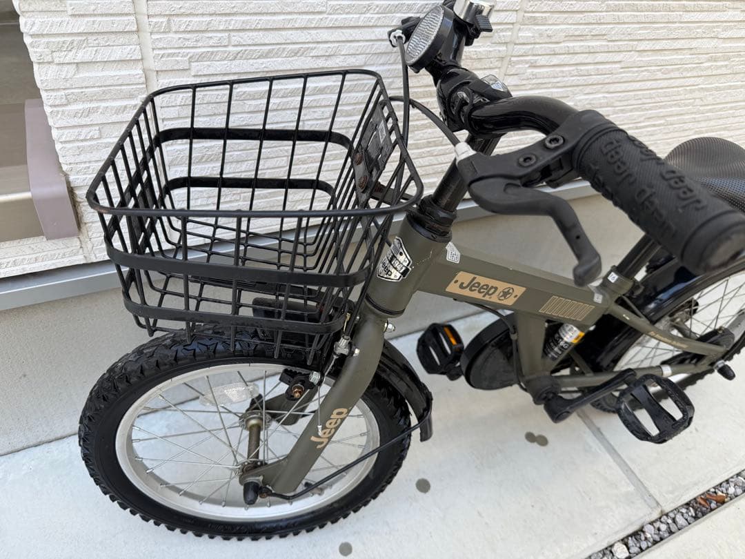 Jeep 子供用自転車 16インチ カーキ