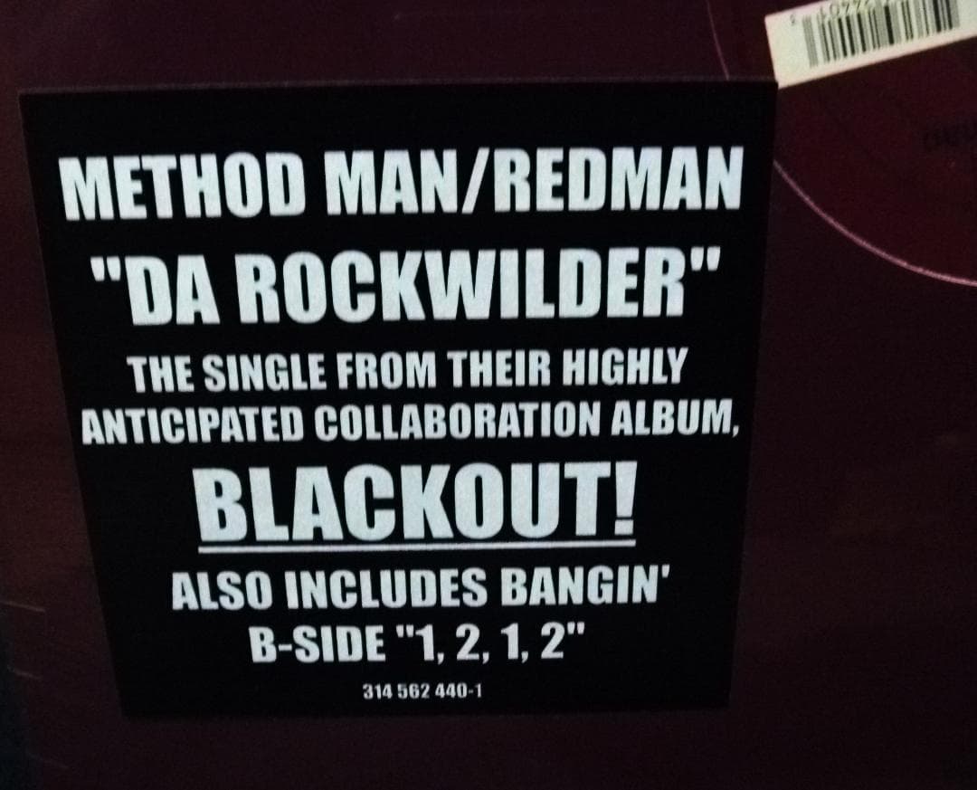 未使用 Method Man/Redman - Da Rockwilder