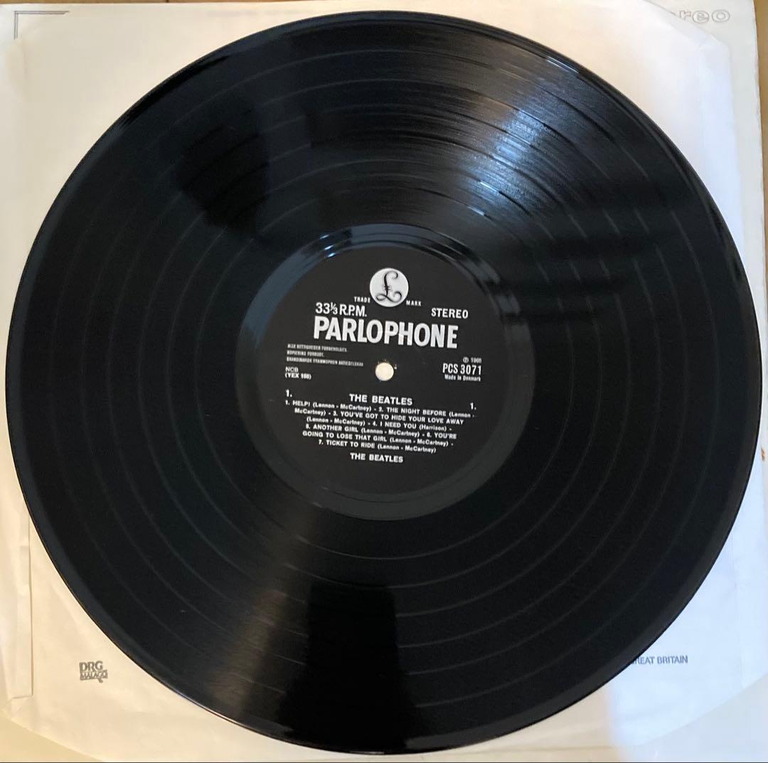 稀少DKオリジナル1stビートルズHelp!レコードBeatles