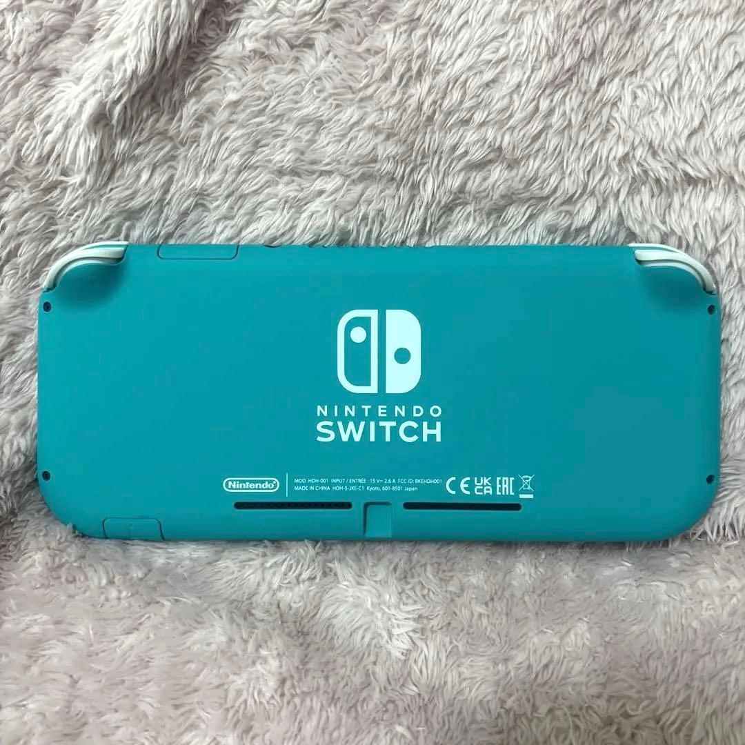 Nintendo SwitchLite 任天堂スイッチライト ターコイズ充電器付