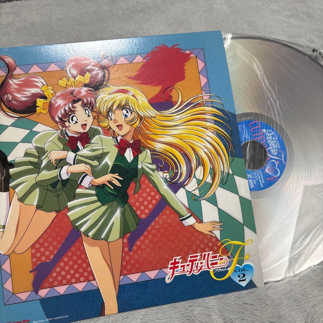 「CUTIE HONEY F」レーザーディスク4枚セット