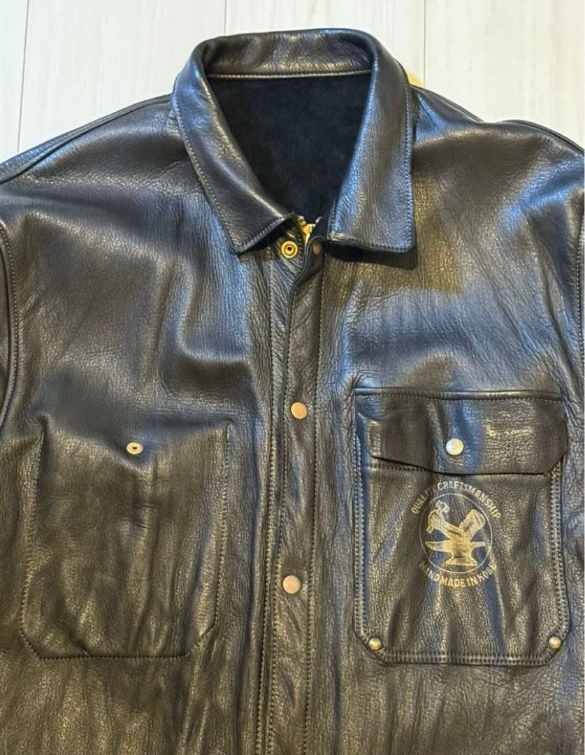 lynch silversmith welder jacke レザージャケット