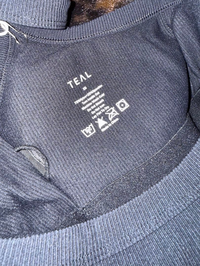 TEAL ブラック ヨガウェア XS ホルターネック オールインワン