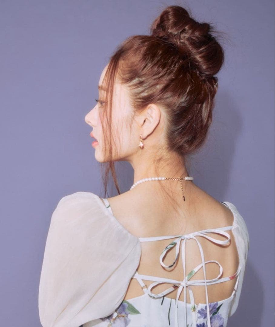 eimy istoire Hazel flowerスリーブセットキャミワンピース
