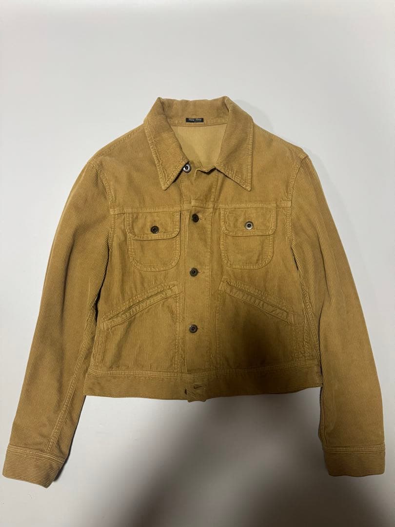 00s MIUMIU コーデュロイ ジャケット