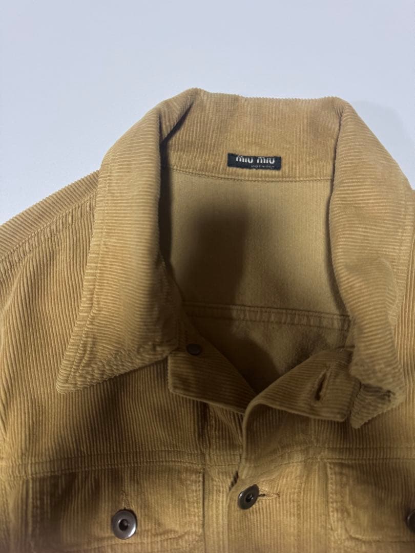00s MIUMIU コーデュロイ ジャケット