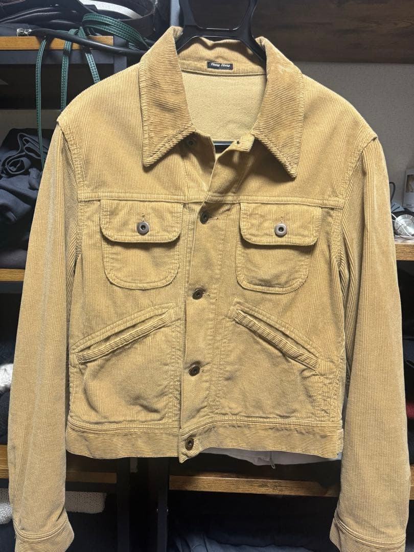 00s MIUMIU コーデュロイ ジャケット