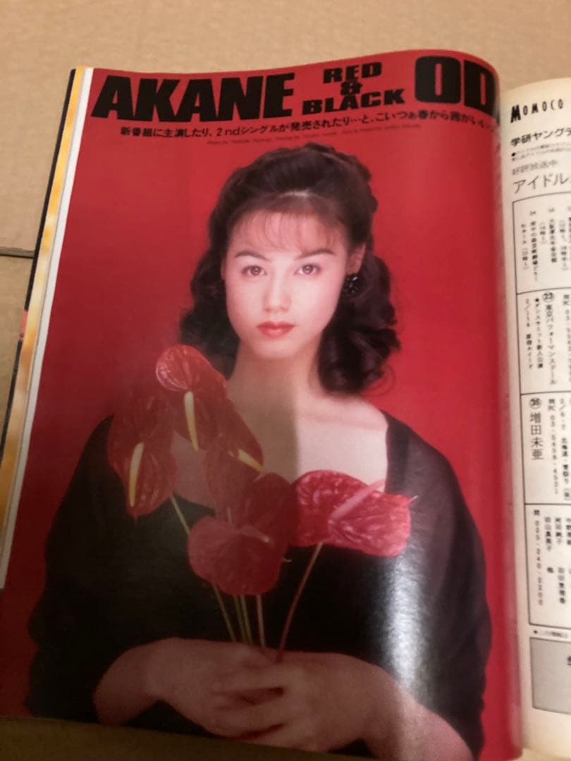 MOMOCO モモコ　1993年2月号　中嶋美智代　安室奈美恵