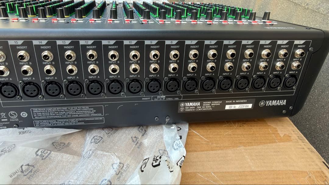 【極美品】YAMAHA ヤマハ MGP24X 24chアナログミキサー