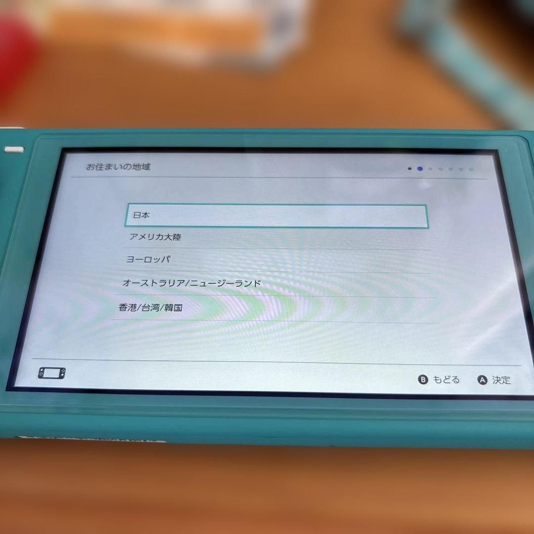 美品！Nintendo Switch Liteどうぶつの森セット　アロハ柄、他