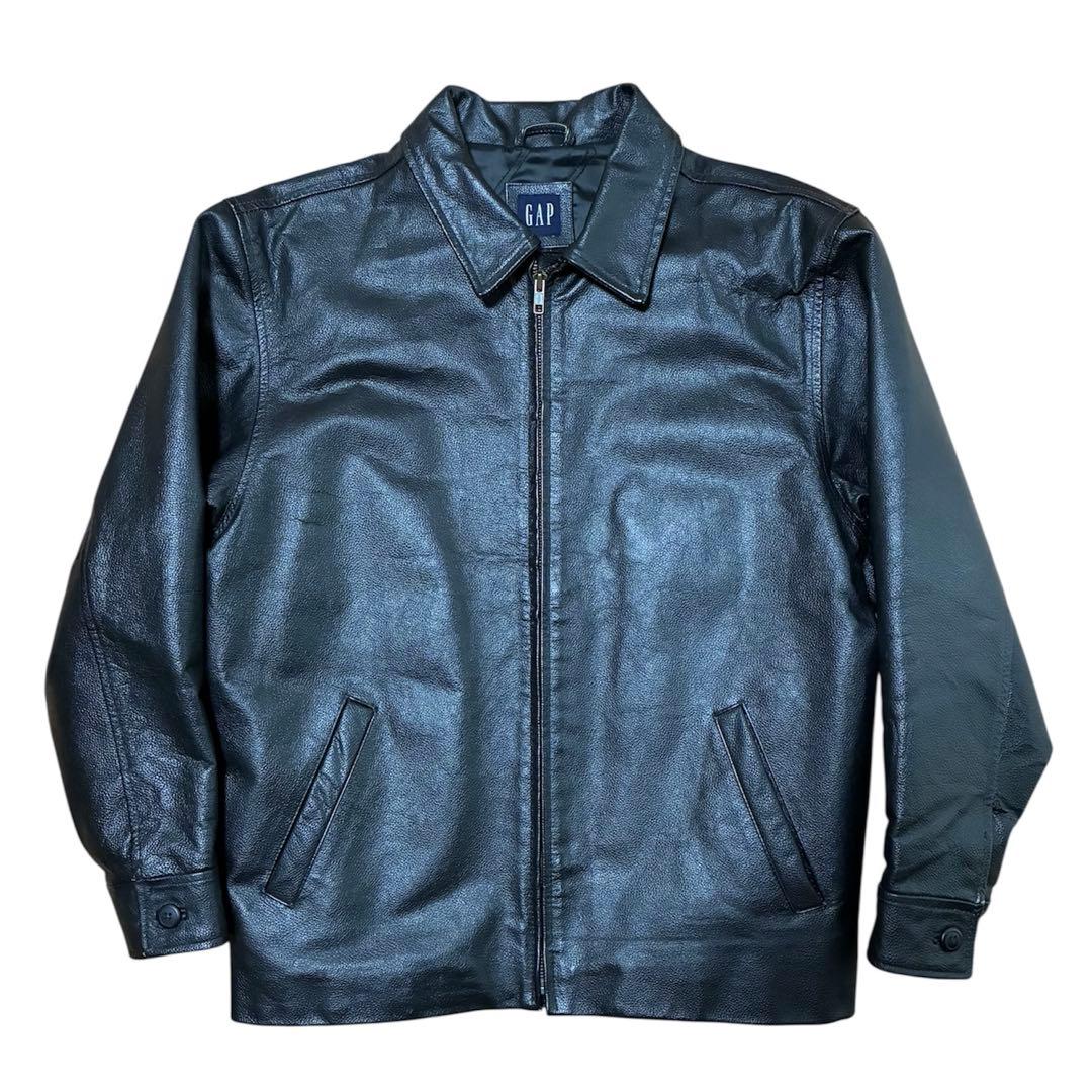 90s 00s OLD GAP レザージャケット 牛革