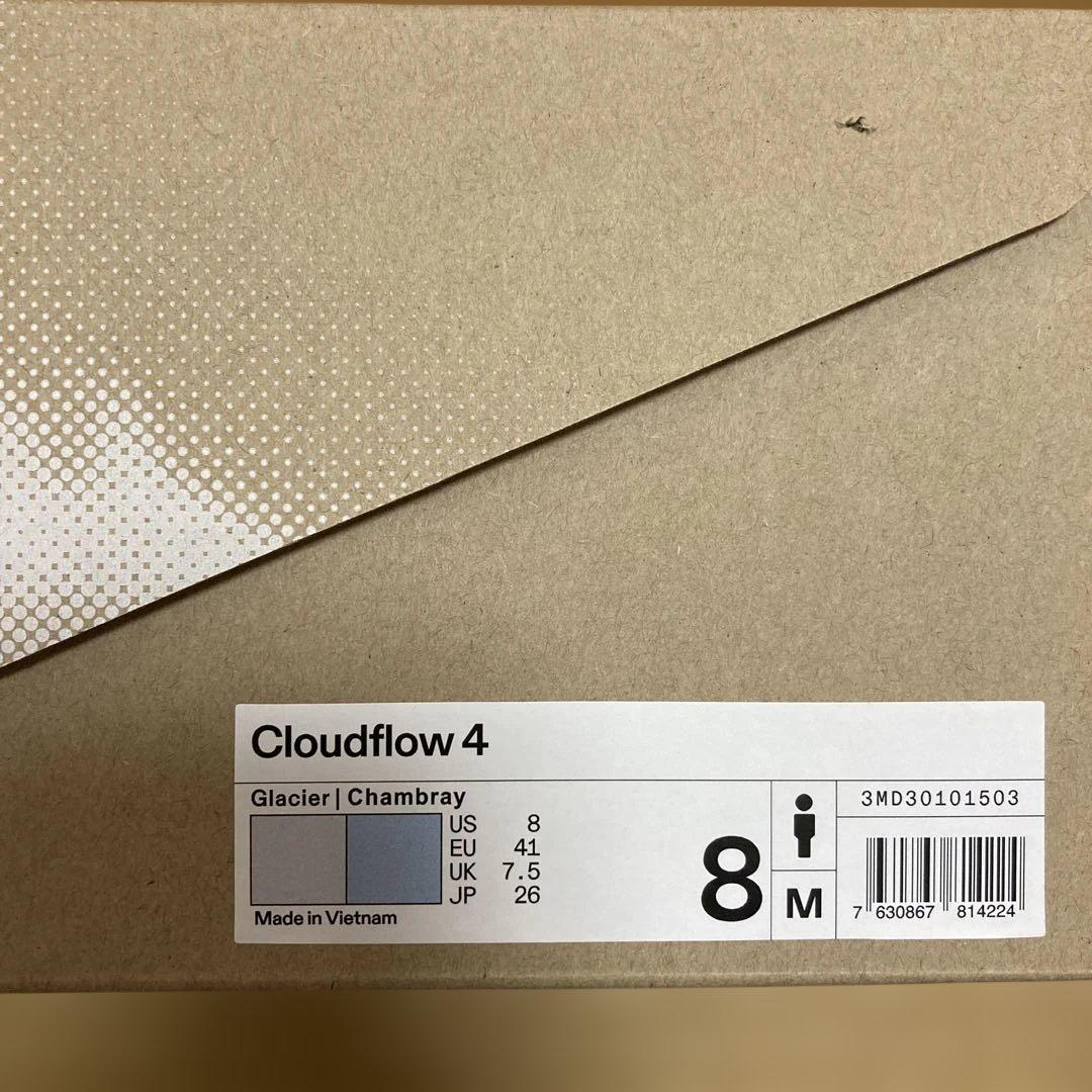 On Cloudflow クラウドフロー 4 26cm