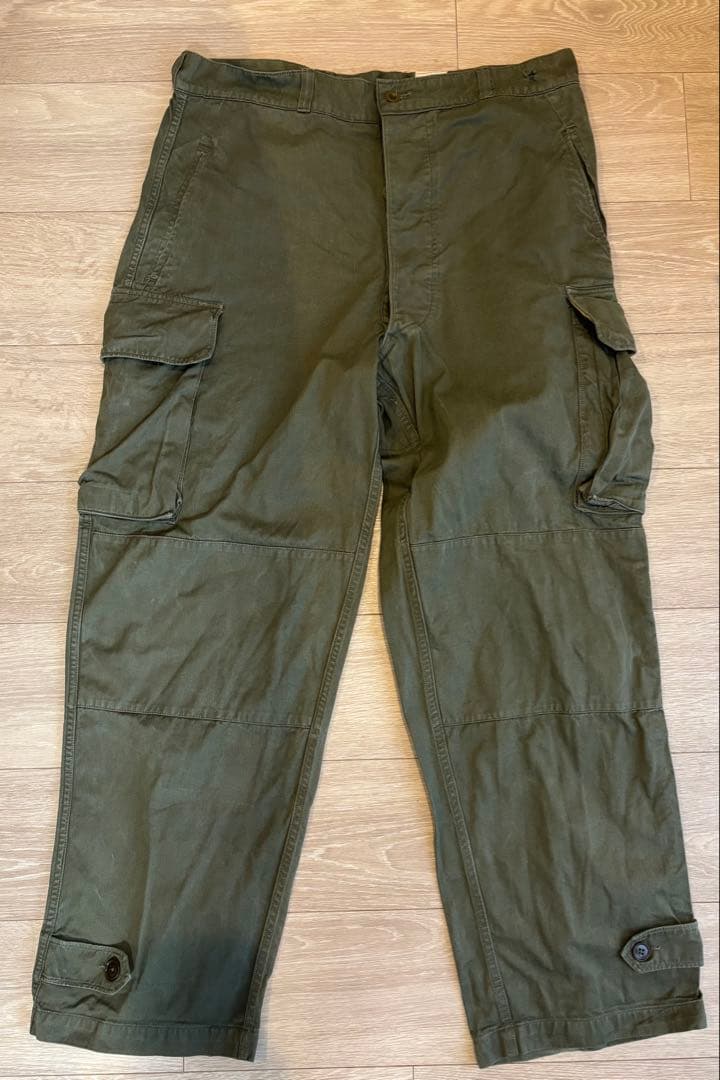 m47 カーゴパンツ　フランス軍　実物　35サイズ
