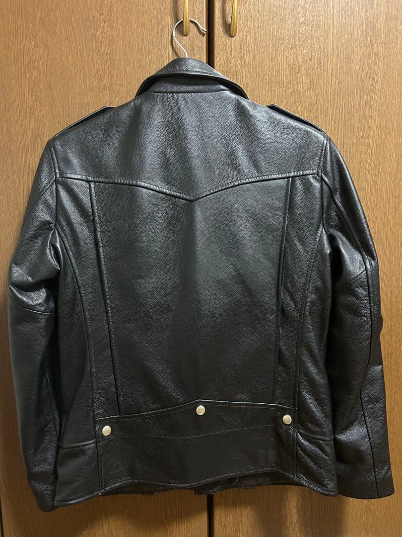 BOLINI ブラック ライダースジャケット 46