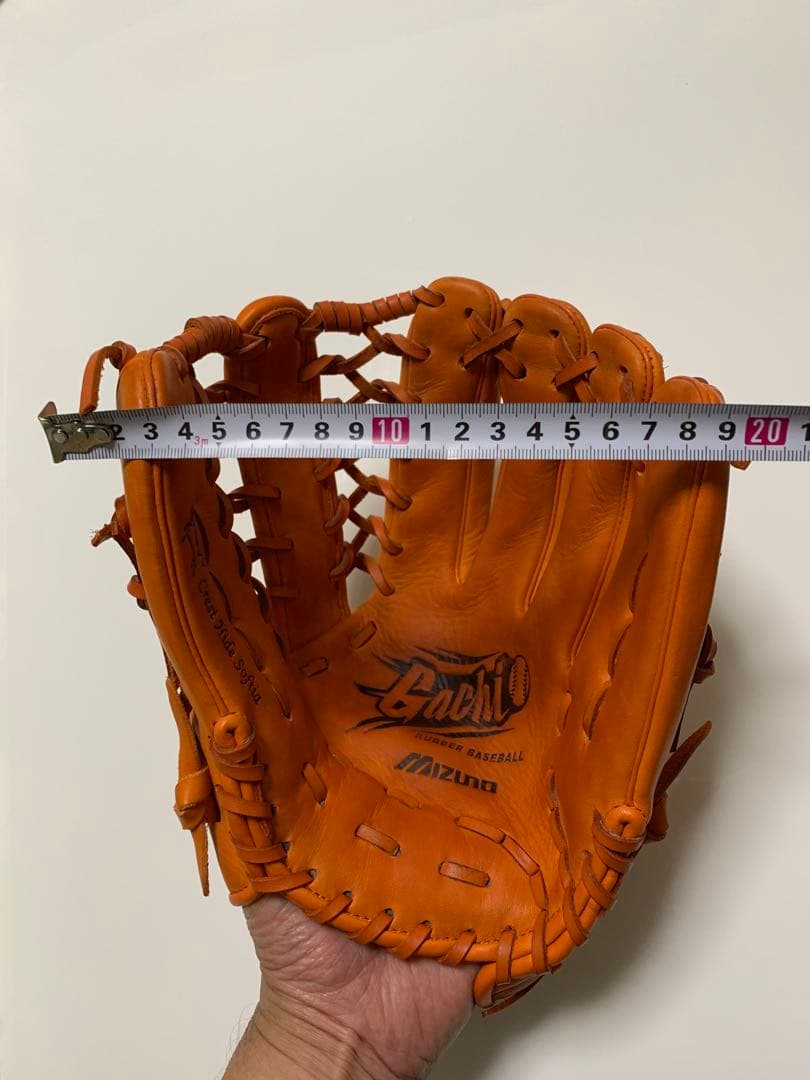 【美品】MIZUNO 軟式 グローブ 型つけボール型ハンマー 純正専用グローブ袋
