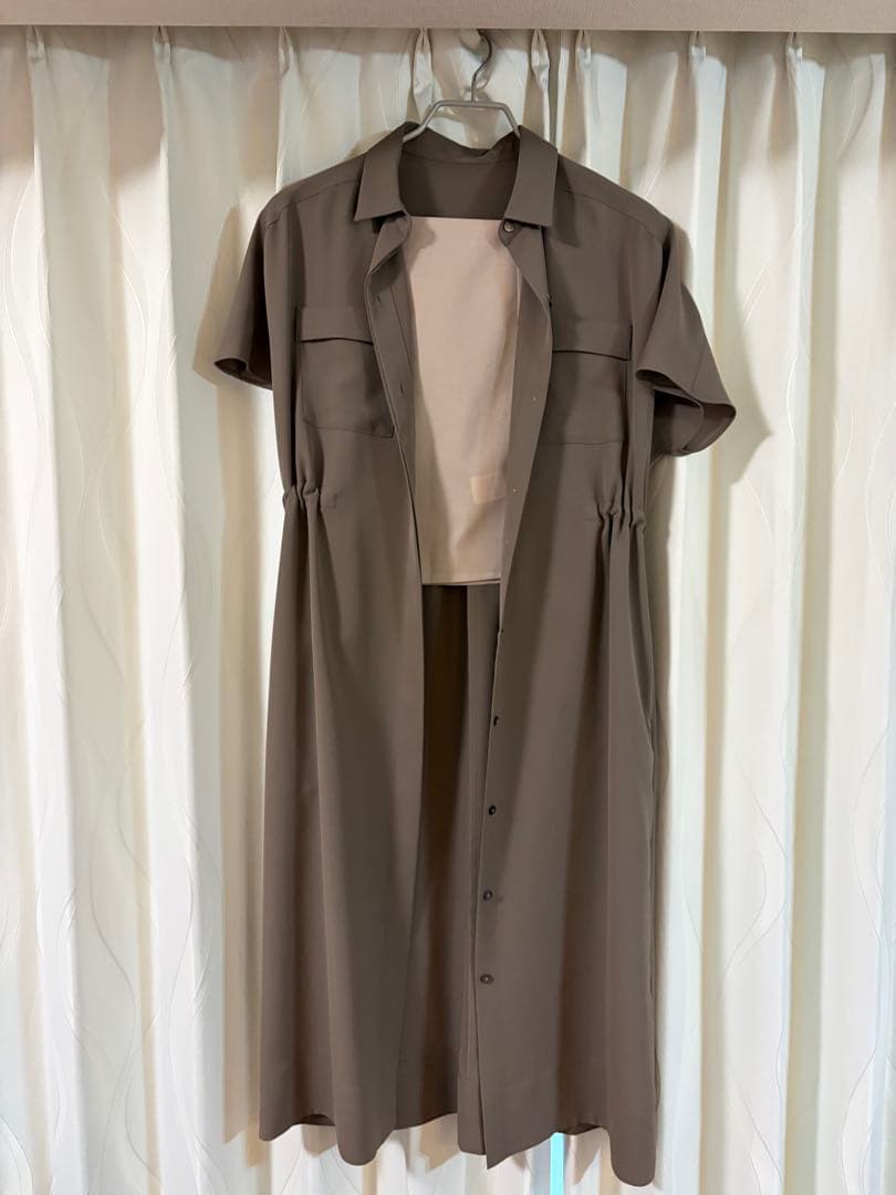 SOÉJU ロングシャツワンピース