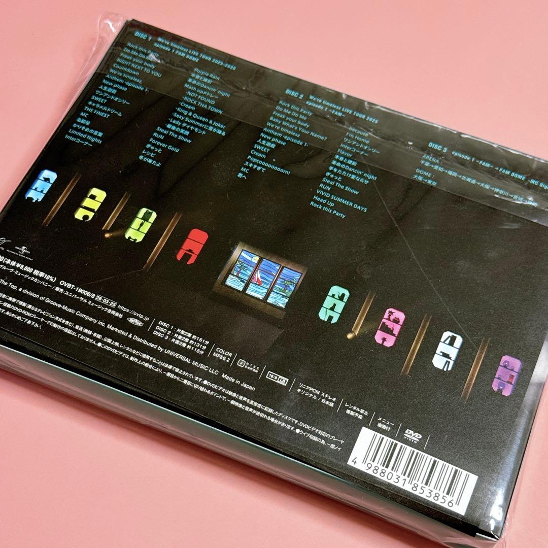 timelesz 初回限定盤DVD FAM DOME USED 匿名配送