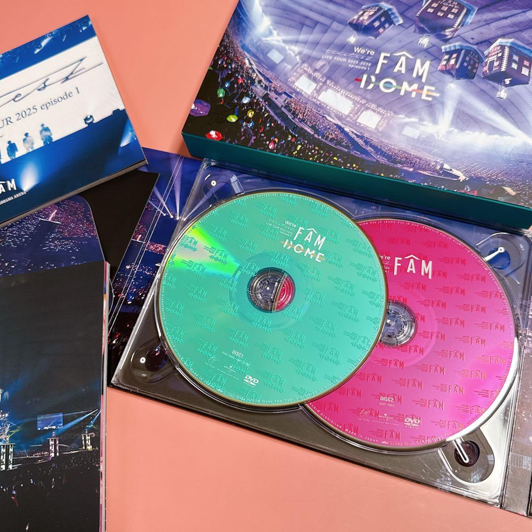 timelesz 初回限定盤DVD FAM DOME USED 匿名配送