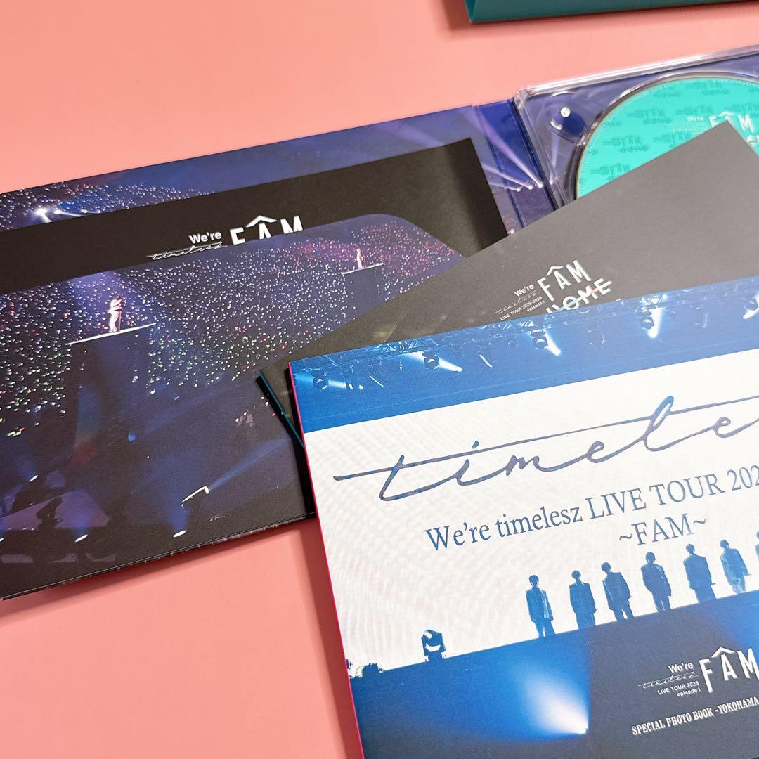 timelesz 初回限定盤DVD FAM DOME USED 匿名配送