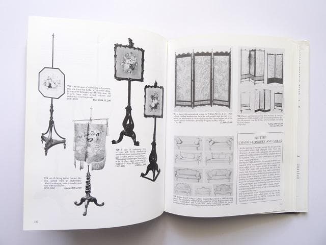 洋書◆ビクトリア時代とエドワード時代の家具写真集 本 アンティーク 椅子 チェア