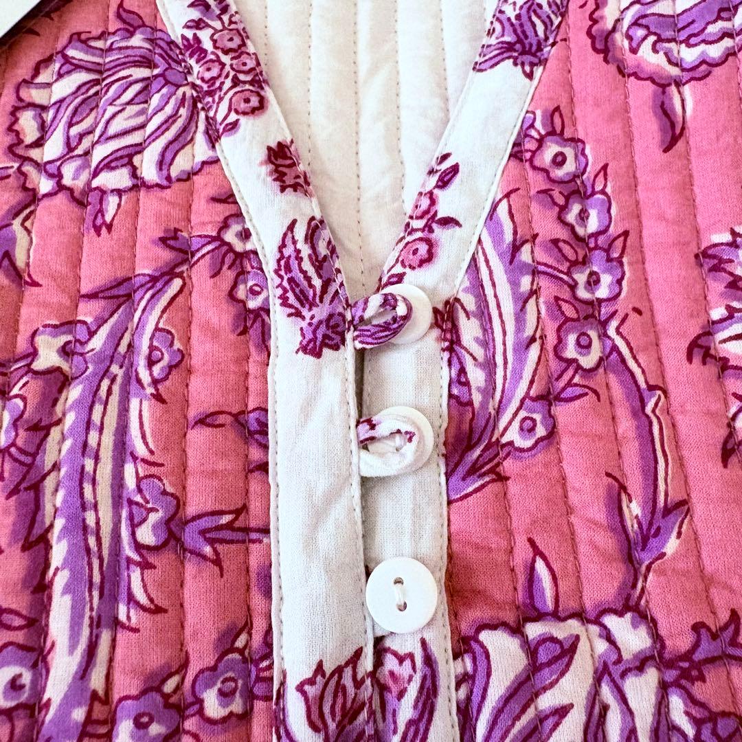 【新品】定価1万程　sonny label パネルプリントワンピース　インド製