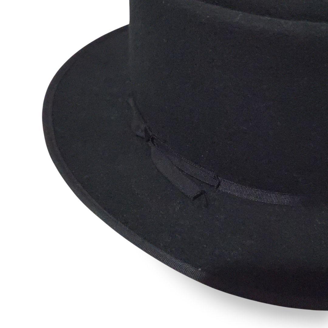 THE.H.W.DOG&CO PORK ポークパイハット 38 ブラック