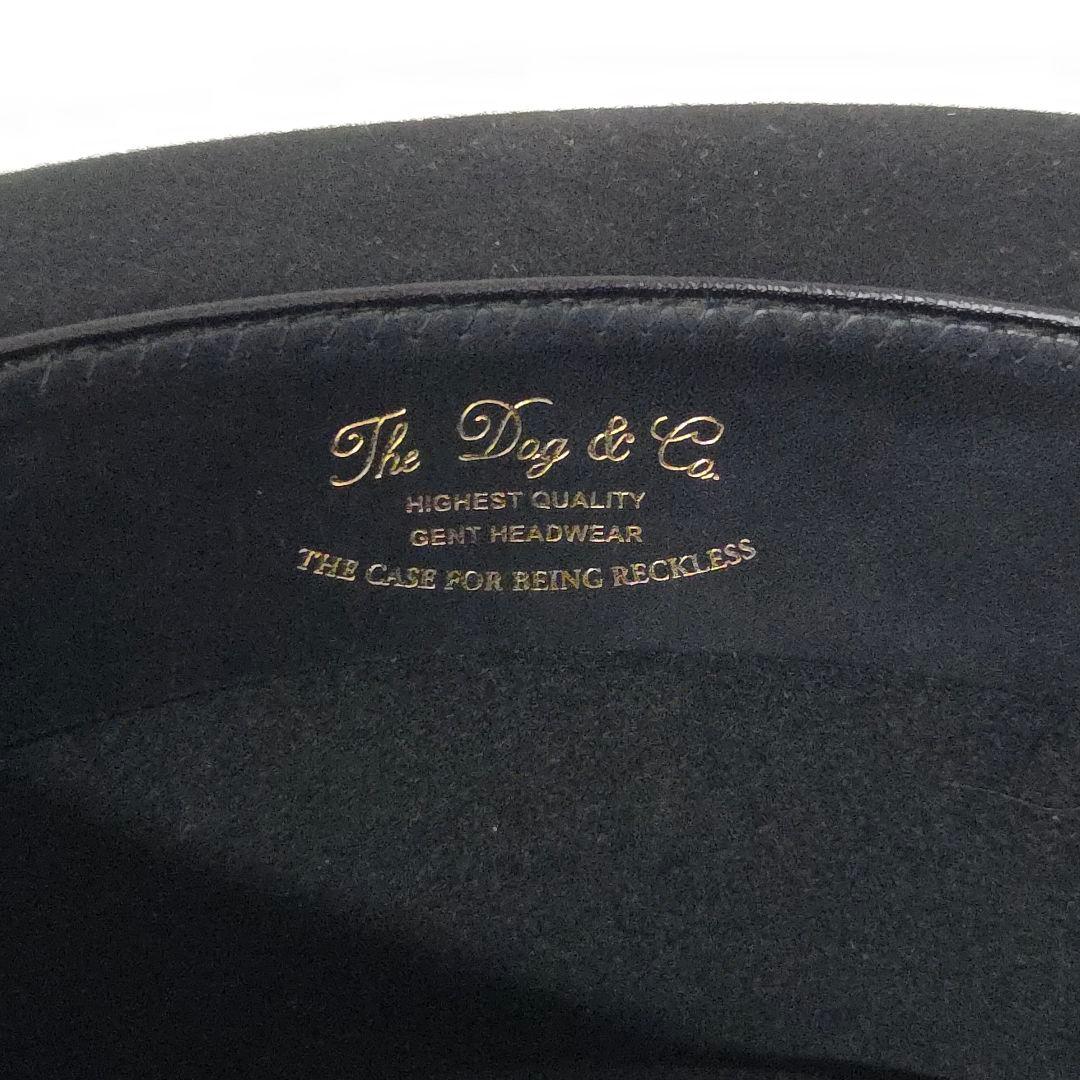 THE.H.W.DOG&CO PORK ポークパイハット 38 ブラック